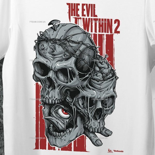 Футболка з принтом The Evil Whithin 2 F0001 фото