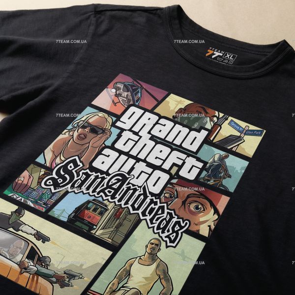Футболка з принтом GTA San Andreas #5 F0752 фото