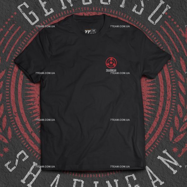 Футболка з принтом Наруто - Genjutsu Sharingan F0730 фото