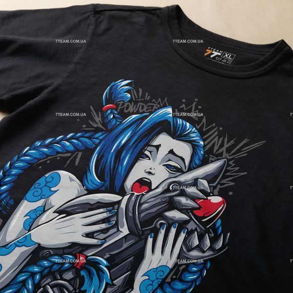 Футболка с принтом Джинкс Touch Me F0771 фото