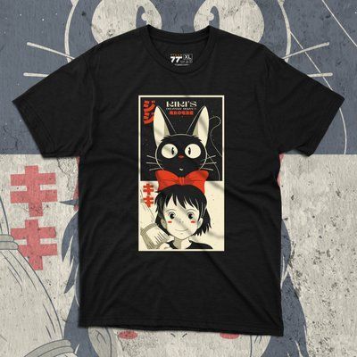 Футболка c принтом Kiki's Delivery Service F0851 фото