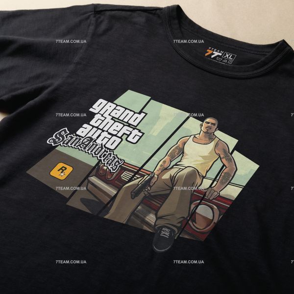 Футболка з принтом GTA San Andreas #6 F0753 фото