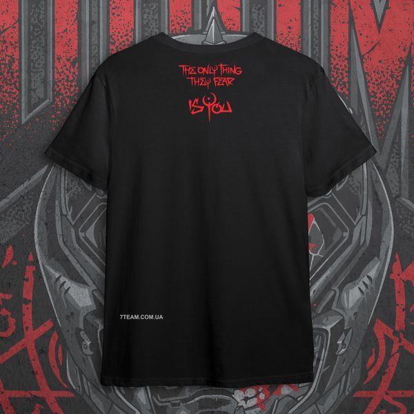 Футболка c принтом Doom - Doomguy F0921 фото