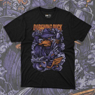 Футболка з принтом Darkwing Duck Retro Game F0925 фото
