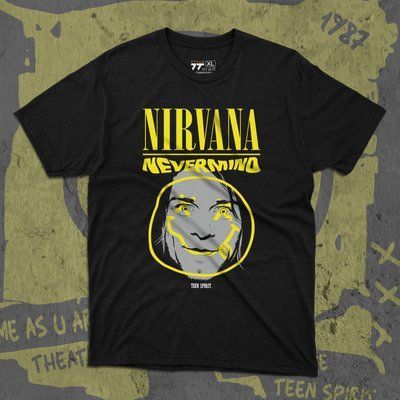 Футболка c принтом Nirvana - Nevermind F0953 фото