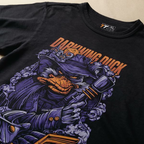 Футболка з принтом Darkwing Duck Retro Game F0925 фото