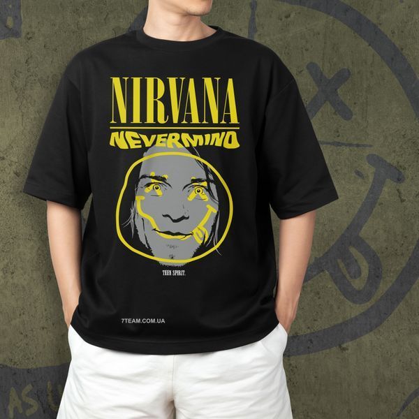 Футболка c принтом Nirvana - Nevermind F0953 фото