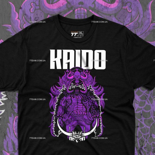 Футболка з принтом Ван Піс - Kaido F0220 фото