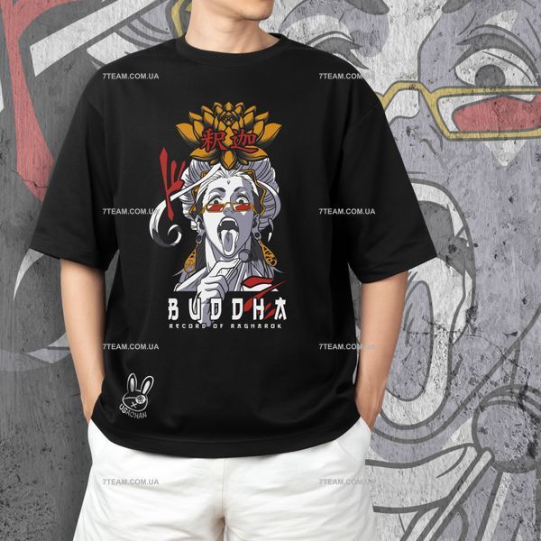 Футболка з принтом Record of ragnarok - Будда F0537 фото