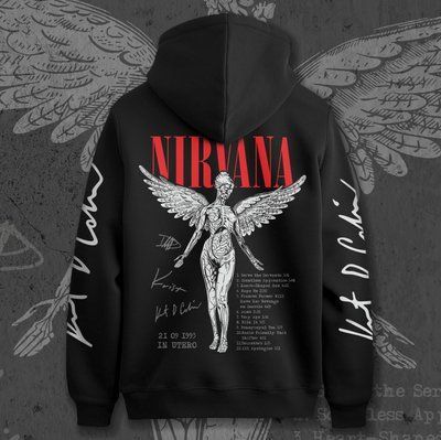 Худі з принтом Nirvana - In Utero HD0951 фото