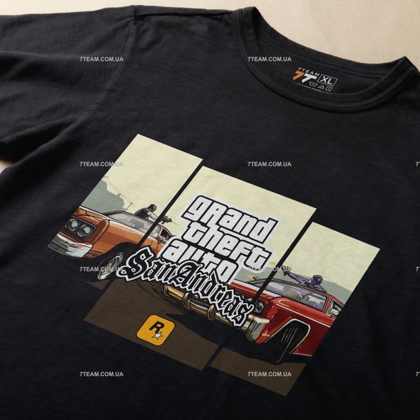 Футболка з принтом GTA San Andreas #2 F0749 фото