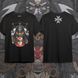 Футболка с принтом WarHammer 40K - Black Templare F0709 фото 1