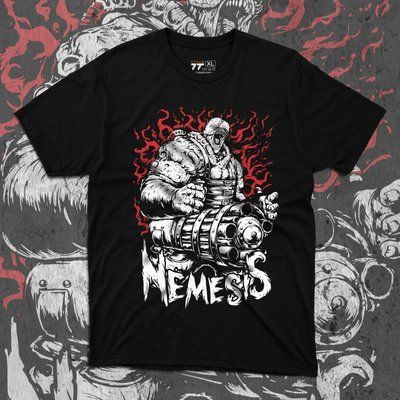 Футболка c принтом Resident Evil - Nemesis Black F0126B фото