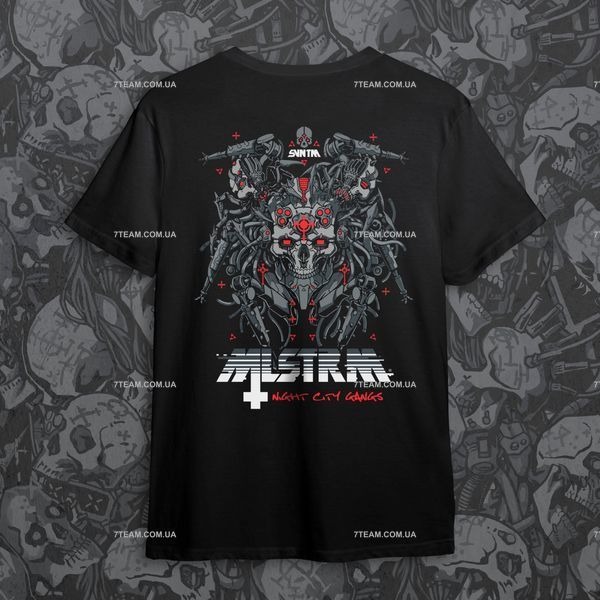 Футболка з принтом Cyber Punk - Maelstrom F0755 фото