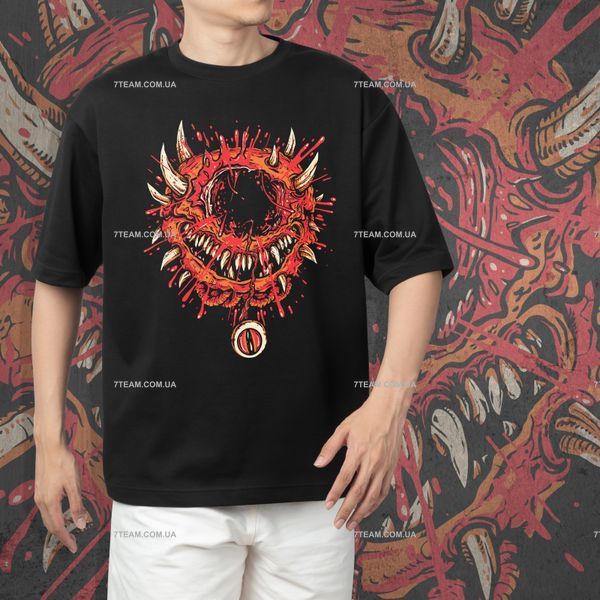 Футболка c принтом Doom - Cacodemon F0725 фото