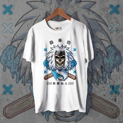 Футболка з принтом Наруто - Джирайя W Dead Edition F0127w фото