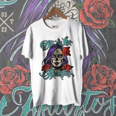 Футболка с принтом Dio Los Muertos WE F0699 фото
