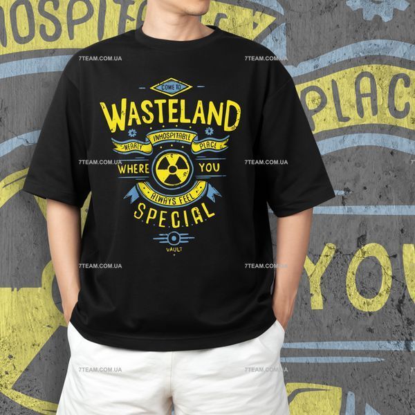 Футболка з принтом Fallout - Wasteland F0664 фото
