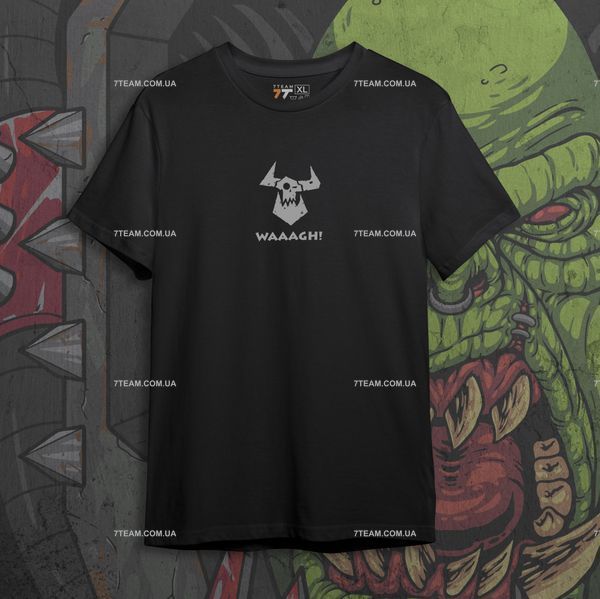 Футболка з принтом WarHammer 40K - Waaagh! F0710 фото